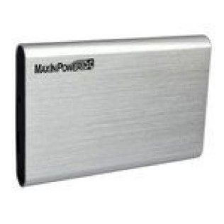MaxInPower boitier externe USB 3.0 en aluminium brossé pour disque dur 2.5'' SATA III (coloris argen
