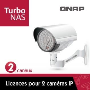 Qnap Licence 2 caméras