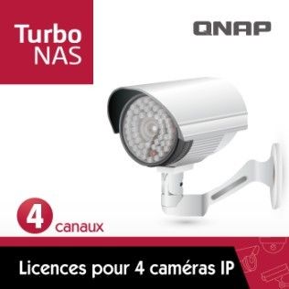 Qnap Licence 4 caméras