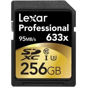 Lexar Professional SDXC 256 Go 633x (95Mo/s)