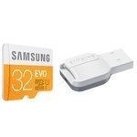 Samsung EVO microSDHC 32 Go + adaptateur USB