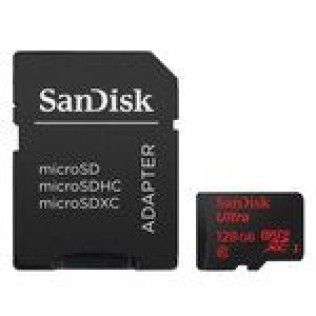 SanDisk Ultra Android microSDXC 128 Go + Adaptateur SD - SDSQUNC-128G-GN6MA