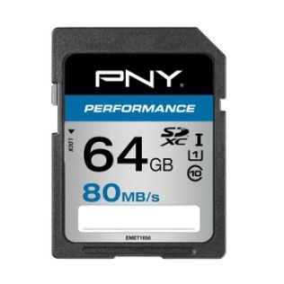 PNY Performance SDHC 64 Go (80Mo/s)