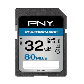 PNY Performance SDHC 32 Go (80Mo/s)