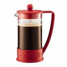 Bodum Brazil - Cafetière à piston 8 tasses 1 L (rouge)