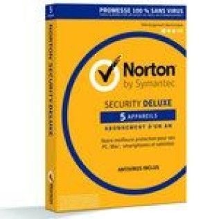 Norton Security 2016 Deluxe - Licence 1 an 5 postes