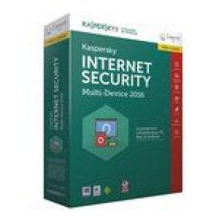 Kaspersky Internet Security 2016 - Mise à jour - Licence  3 postes 1 an