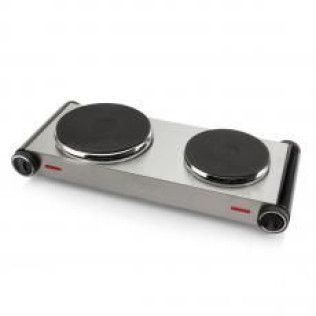 Tristar Plaque de Cuisson Electrique Double Inox 2500 W