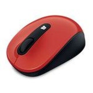 Microsoft Scult Mobile Mouse Rouge