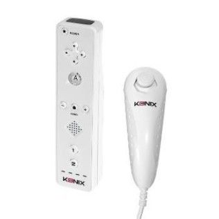Konix Duo Controller Pack Wii U Blanc