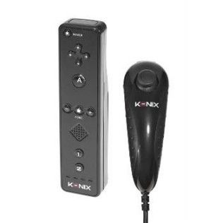Konix Duo Controller Pack Wii U Noir