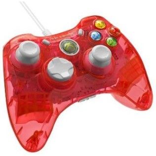 PDP Manette filaire Rock Candy pour Xbox 360 - Rouge