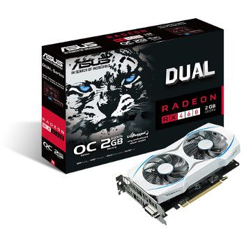Asus Radeon RX 460 Dual OC - 2 Go