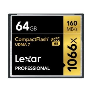 Lexar CompactFlash 64 Go Pro 1066x