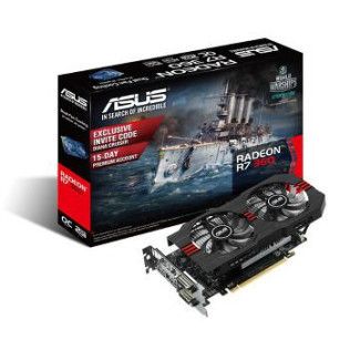 Asus Radeon R7 360 OC V2 - 2 Go