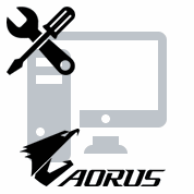 Réparation de coque ordinateur PC Aorus