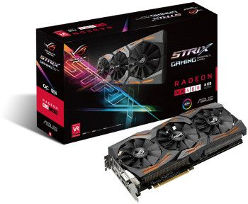 Asus Radeon RX 480 STRIX OC Gaming - 8 Go