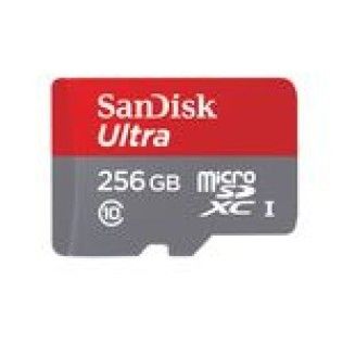 SanDisk Ultra microSDXC 256 Go + Adaptateur SD - SDSQUNI-256G-GN6MA