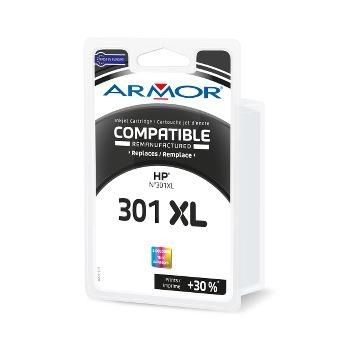 Armor Compatible HP n°301XL (CH563EE) - Tricolore