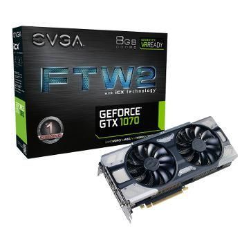 eVGA GeForce GTX 1070 FTW2 Gaming iCX - 8 Go