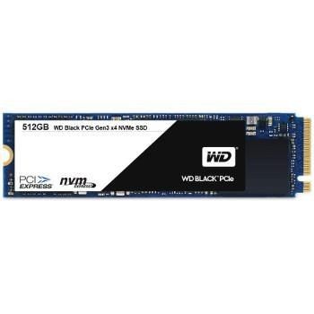WD Black PCIe NVMe M.2 2280 - 512 Go