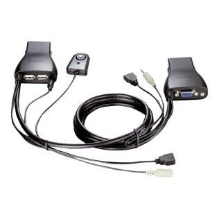 D-LINK DKVM-222 Switch KVM 2 ports USB avec fonction Audio