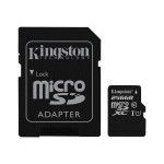KINGSTON carte mémoire flash - 256 Go - microSDXC UHS-I