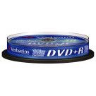 Verbatim DVD+R 4.7 Go - 16x (Spindle x10)