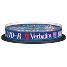 Verbatim DVD-R 4.7 Go - 16x (Spindle x10)