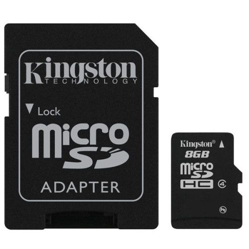 Kingston Micro SDHC 8Go Class 4
