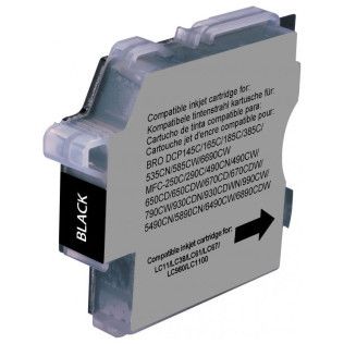 Cartouche compatible LC-980 et LC-1100 (Noir)