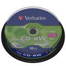 Verbatim CD-RW 12x 700Mo (Spindle x10)