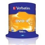 Verbatim DVD-R 4.7 Go - 16x (Spindle x100)
