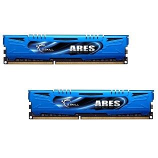 G.Skill Ares Blue Series DDR3-2400 CL11 8Go (2x4Go) - F3-2400C11D-8GAB