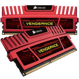 Corsair Vengeance Series 16 Go (kit 2x 8 Go) DDR3 1600 MHz CL10 Rouge