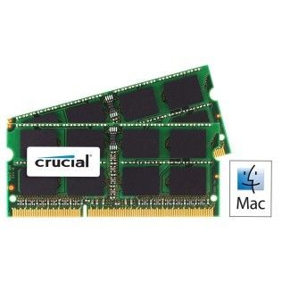 Crucial for Mac SO-DIMM 8 Go (2x4Go) DDR3 1600 MHz CL11