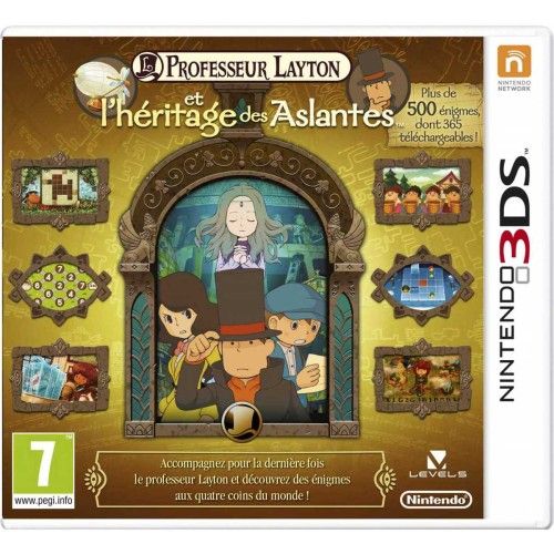 Professeur Layton et l'Héritage des Aslantes (Nintendo 3DS/2DS)