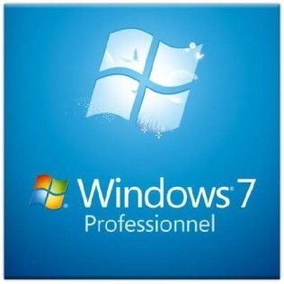 Microsoft Windows 7 Professionnel SP1 64 bits - OEM (DVD) - FQC-08290