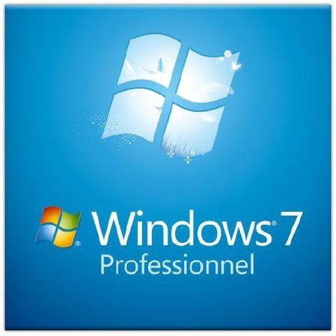Microsoft Windows 7 Professionnel SP1 64 bits - OEM (DVD) - FQC-08290