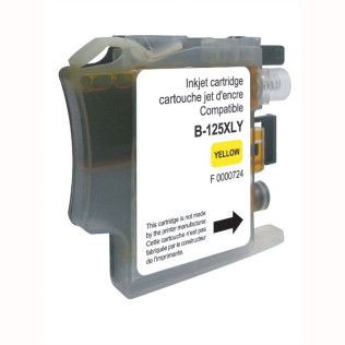 Cartouche compatible LC125XL-Y (Jaune)