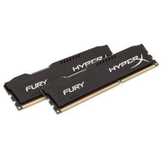 Kingston HyperX Fury Black DDR3-1333 CL9 16Go (2x8Go)