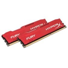 Kingston HyperX Fury Red DDR3-1600 CL10 8Go (2x4Go)