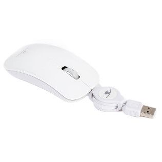 Bluestork Glossy Mouse (blanc)