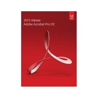 Adobe Acrobat Pro DC v2015 (français, DVD, Windows) - 1 utilisateur