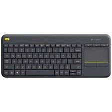 Logitech Wireless Touch Keyboard K400 Plus Noir