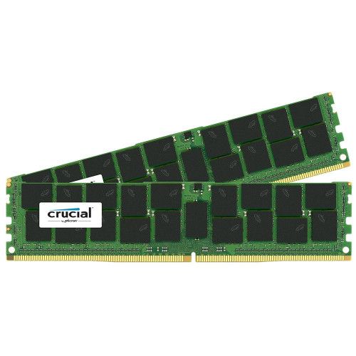 Crucial DDR4 64 Go (2x32Go) 2400 MHz CL17 ECC Registered DR X4