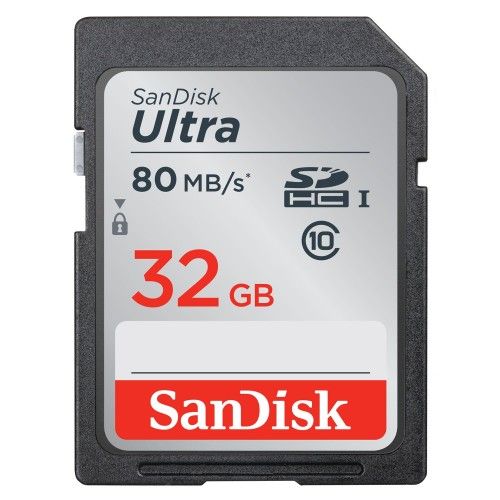 SanDisk Ultra SDHC UHS-I 32 Go 80 Mb/s