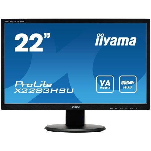 Iiyama 21.5" LED - ProLite X2283HSU-B1DP