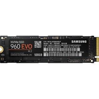 Samsung SSD 960 EVO M.2 PCIe NVMe 500 Go