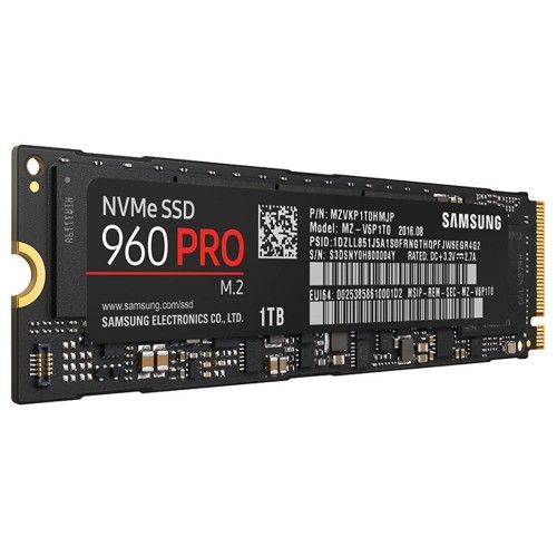 Achetez votre Samsung SSD 960 PRO M.2 PCIe NVMe 1 To au meilleur prix du  web – Rue Montgallet